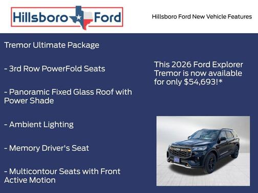2026 Ford Explorer Tremor