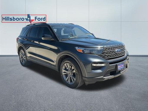 Stone Blue Metallic 2022 Ford Explorer XLT