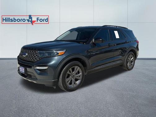 Stone Blue Metallic 2022 Ford Explorer XLT