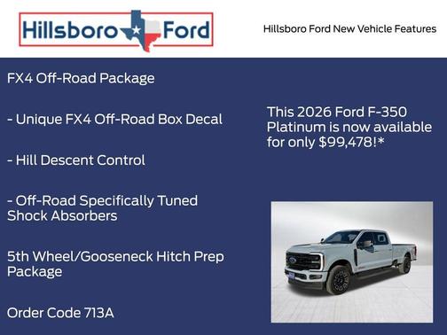 2026 Ford F-350 Platinum