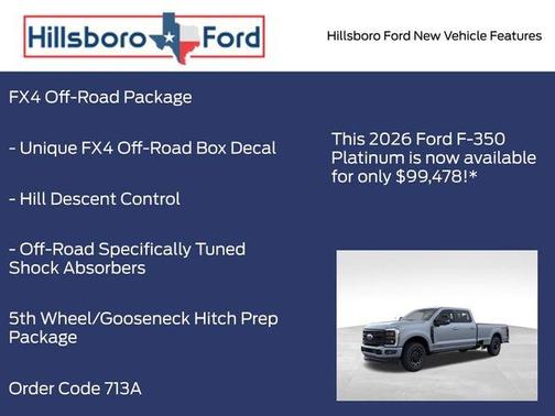 2026 Ford F-350 Platinum