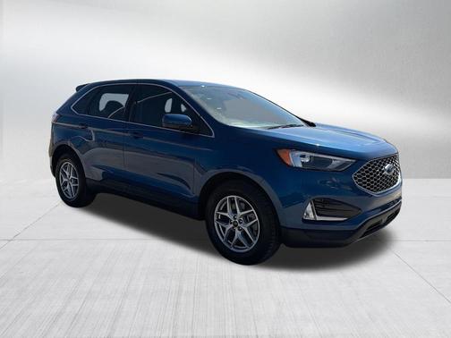 Atlas Blue Metallic 2024 Ford Edge SEL