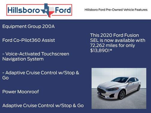 2020 Ford Fusion SEL