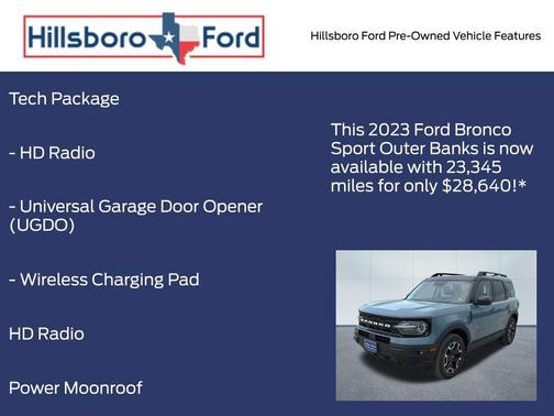 2023 Ford Bronco Sport Outer Banks