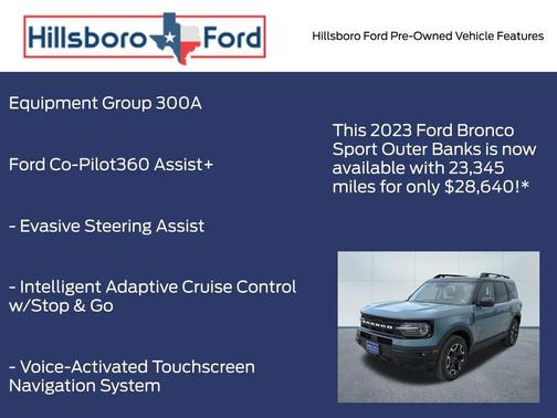 2023 Ford Bronco Sport Outer Banks