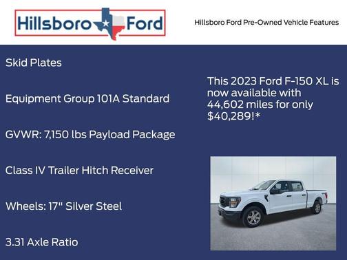 Oxford White 2023 Ford F-150 XL