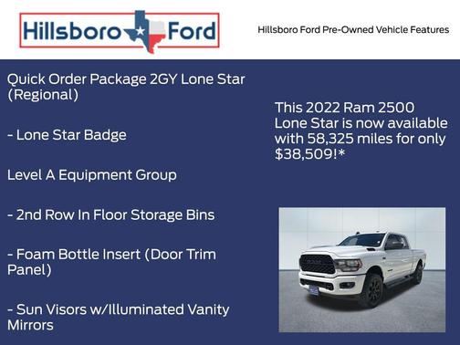Bright White Clearcoat 2022 RAM 2500 Big Horn