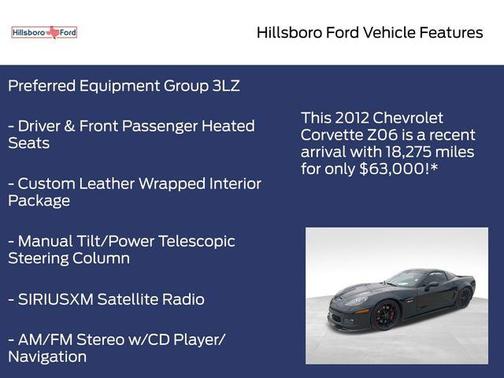 2012 Chevrolet Corvette Z06