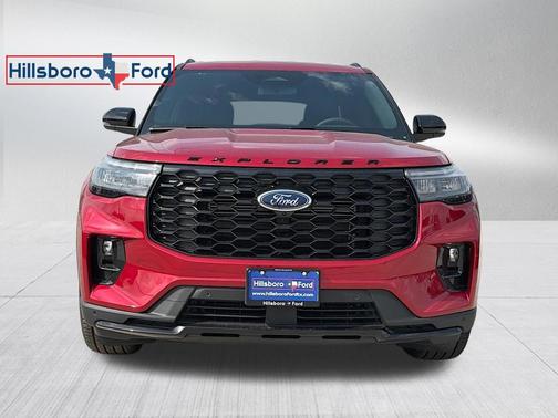 Rapid Red Metallic Tinted Clearcoat 2026 Ford Explorer ST-Line