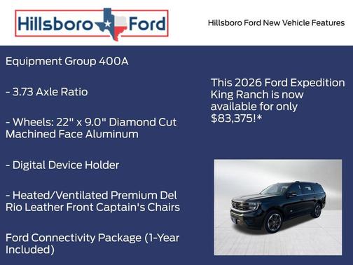 2026 Ford Expedition King Ranch