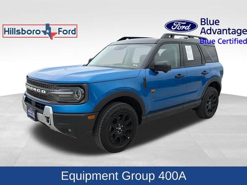 Velocity Blue Metallic 2025 Ford Bronco Sport Badlands