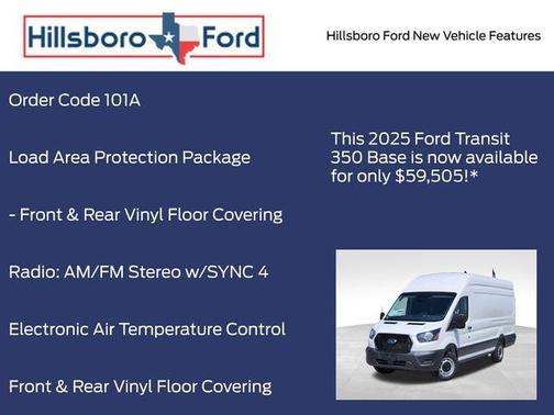 2025 Ford Transit-350 Base