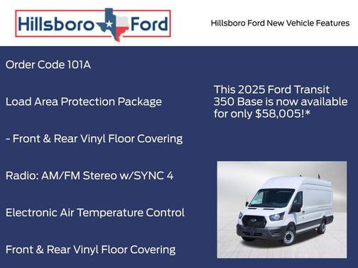 2025 Ford Transit-350 Base