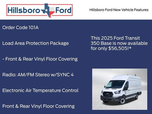 2025 Ford Transit-350 Base