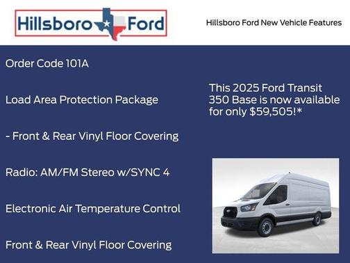 2025 Ford Transit-350 Base
