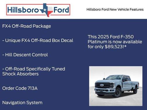 2025 Ford F-350 Platinum