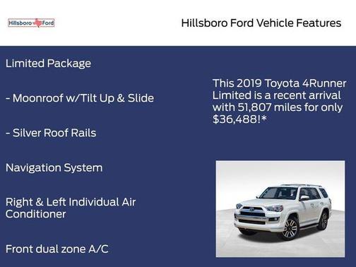 2019 Toyota 4Runner Limited