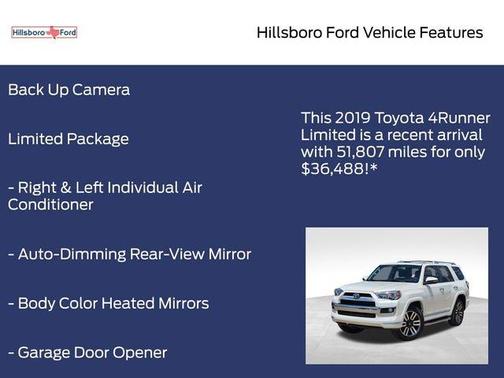 2019 Toyota 4Runner Limited