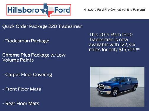 2019 RAM 1500 Classic Tradesman