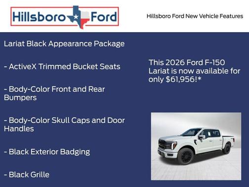 Avalanche 2026 Ford F-150 Lariat