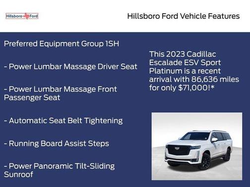2023 Cadillac Escalade ESV Sport Platinum