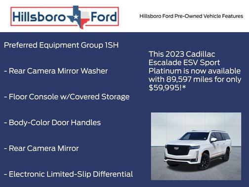 2023 Cadillac Escalade ESV Sport Platinum