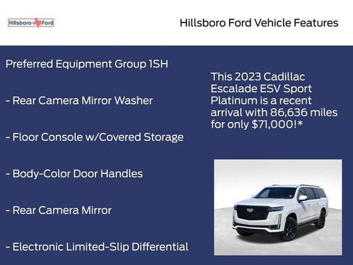2023 Cadillac Escalade ESV Sport Platinum