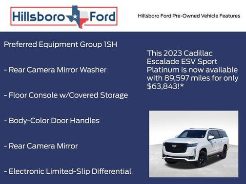 2023 Cadillac Escalade ESV Sport Platinum