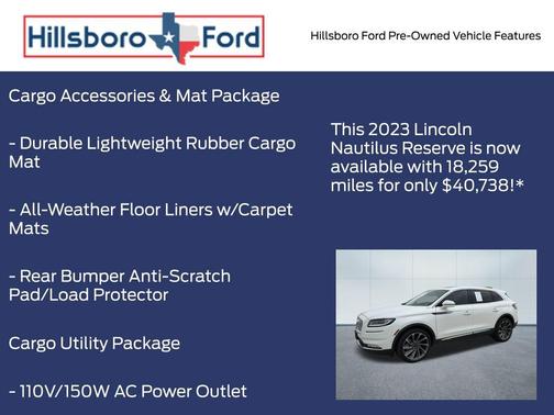 2023 Lincoln Nautilus Reserve