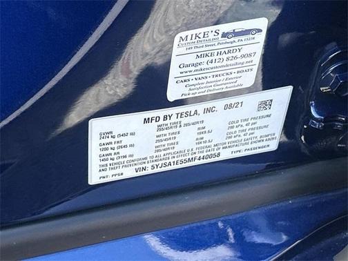 2021 Tesla Model S Long Range