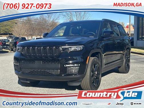 Diamond Black Crystal Pearlcoat 2025 Jeep Grand Cherokee L Limited