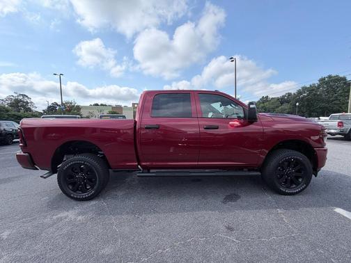 Molten Red Pearlcoat 2026 RAM 2500 Black Express Crew Cab 4x4 6'4' Box