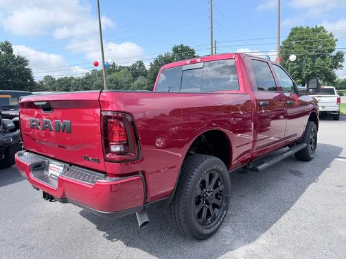 Molten Red Pearlcoat 2026 RAM 2500 Black Express Crew Cab 4x4 6'4' Box
