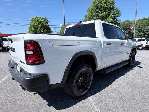 Bright White Clearcoat 2025 RAM 1500 Rebel
