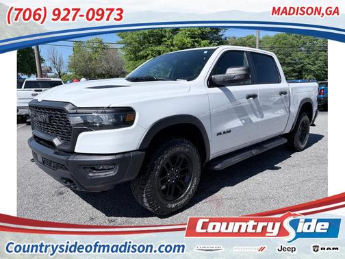 Bright White Clearcoat 2025 RAM 1500 Rebel