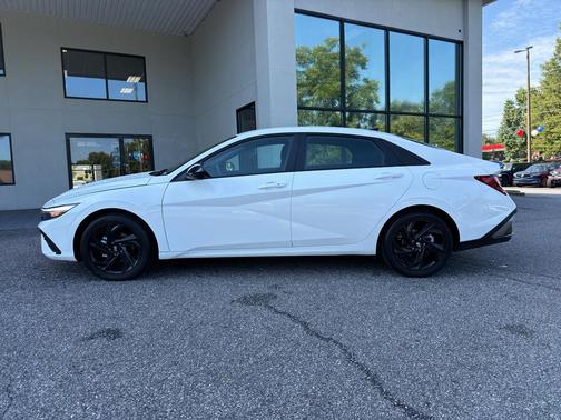 Serenity White 2026 Hyundai ELANTRA Sport