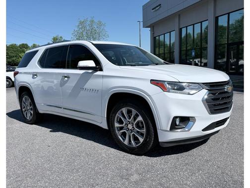 Summit White 2020 Chevrolet Traverse Premier