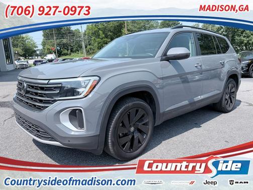 Pure Gray 2026 Volkswagen Atlas 2.0T SE w/Technology
