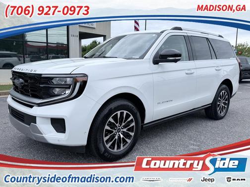 Oxford White 2025 Ford Expedition Platinum