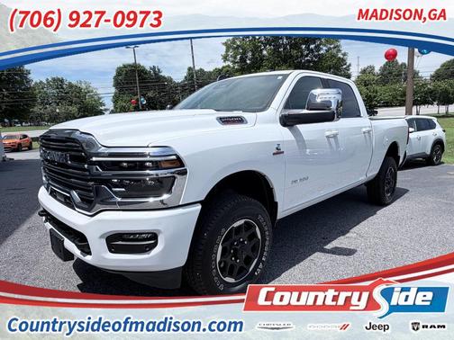 Bright White Clearcoat 2026 RAM 2500 Laramie Crew Cab 4x4 6'4' Box