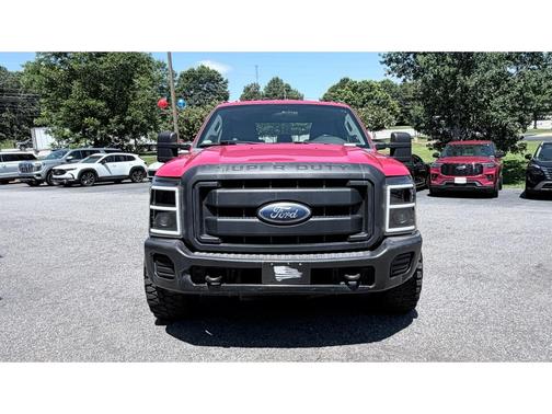 Vermillion Red 2011 Ford F-250 XL