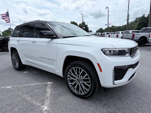 Bright White Clearcoat 2026 Jeep Grand Cherokee Summit