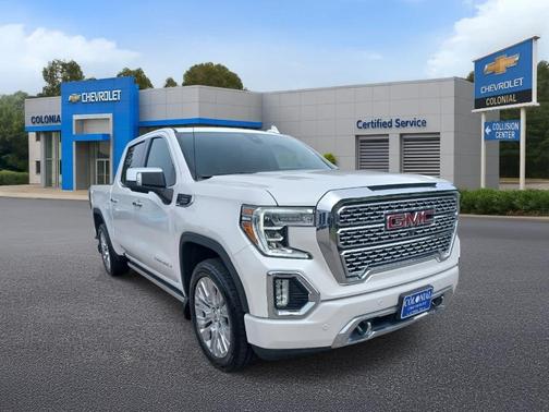 White Frost Tri-Coat 2021 GMC Sierra 1500 Denali