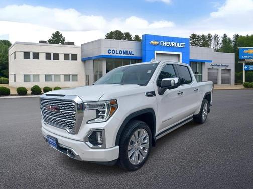 White Frost Tri-Coat 2021 GMC Sierra 1500 Denali