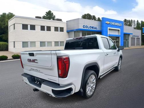 White Frost Tri-Coat 2021 GMC Sierra 1500 Denali