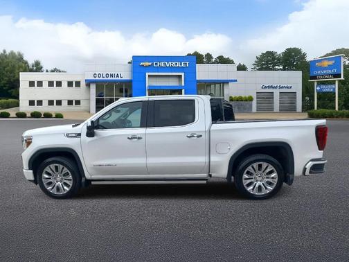 White Frost Tri-Coat 2021 GMC Sierra 1500 Denali