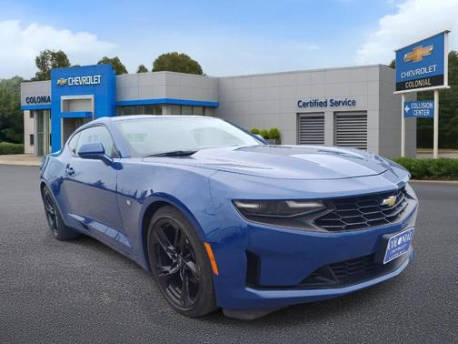 Riverside Blue Metallic 2021 Chevrolet Camaro 1LT