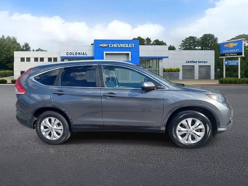 Gray 2014 Honda CR-V EX-L