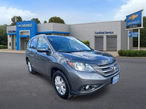 Gray 2014 Honda CR-V EX-L