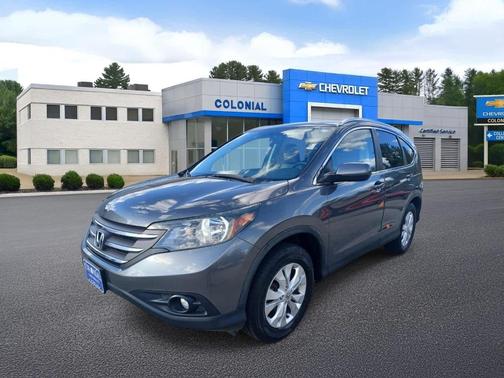 Gray 2014 Honda CR-V EX-L